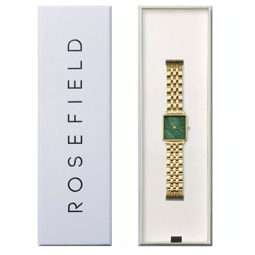 Rosefield Boxy XS Smaragdgrün