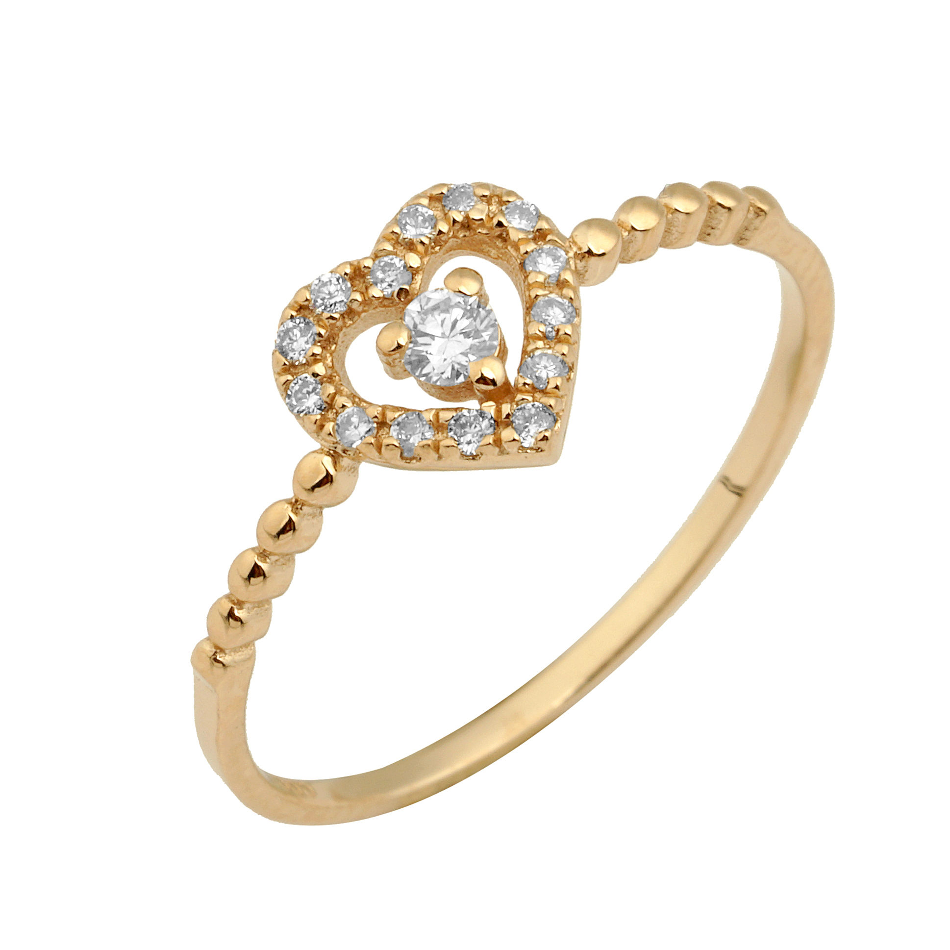 Ring0lGiualEPexPH Brillant Ring 585/- Gelbgold EXR4204