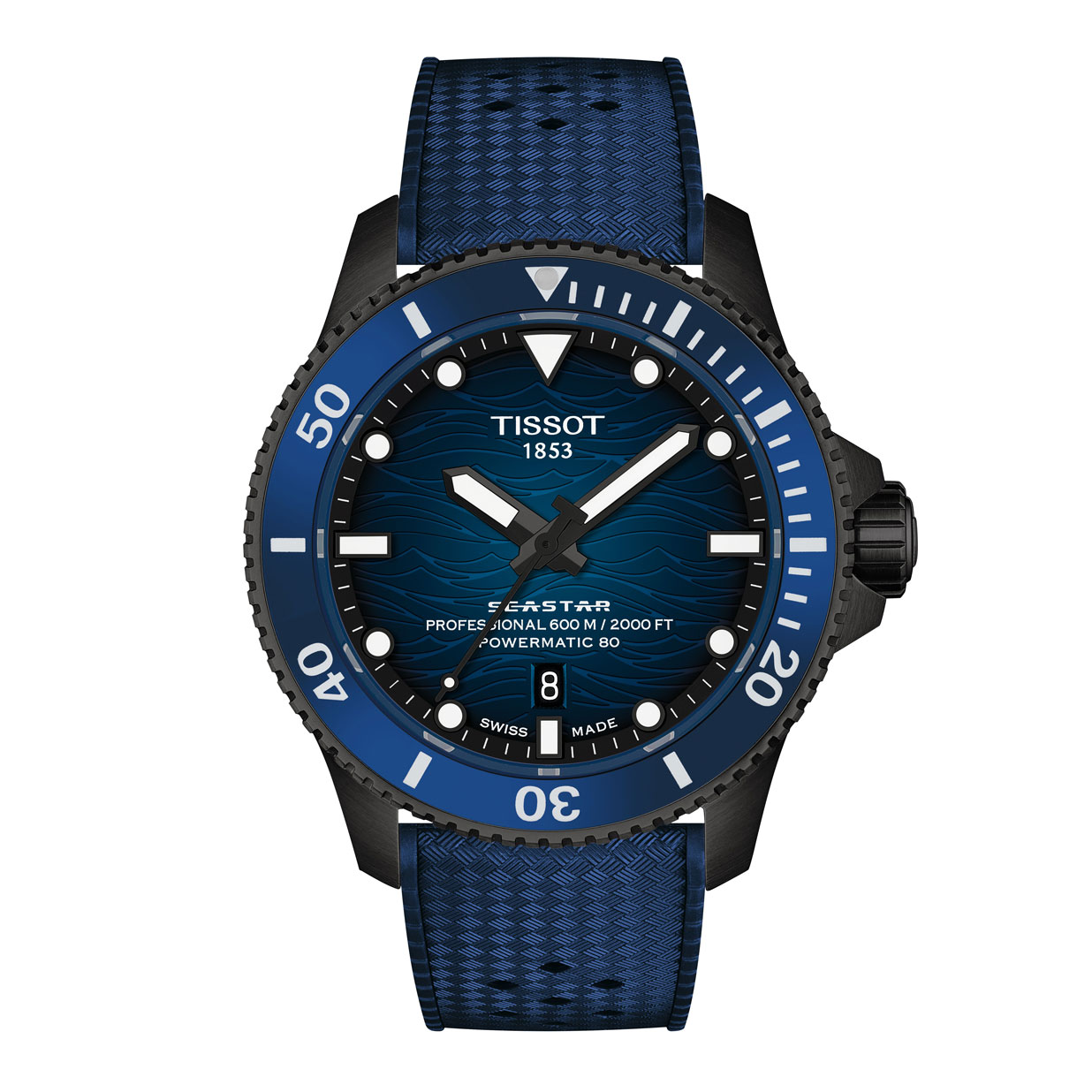 TISSOT Seastar 2000 Professional 44mm Powermatic 80 T120.907.37.041.00