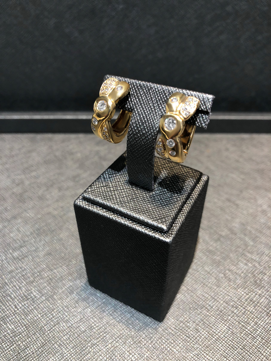 EXE4041 0,78 ct. Brillant Ohrstecker aus 585er Gold EXE4041