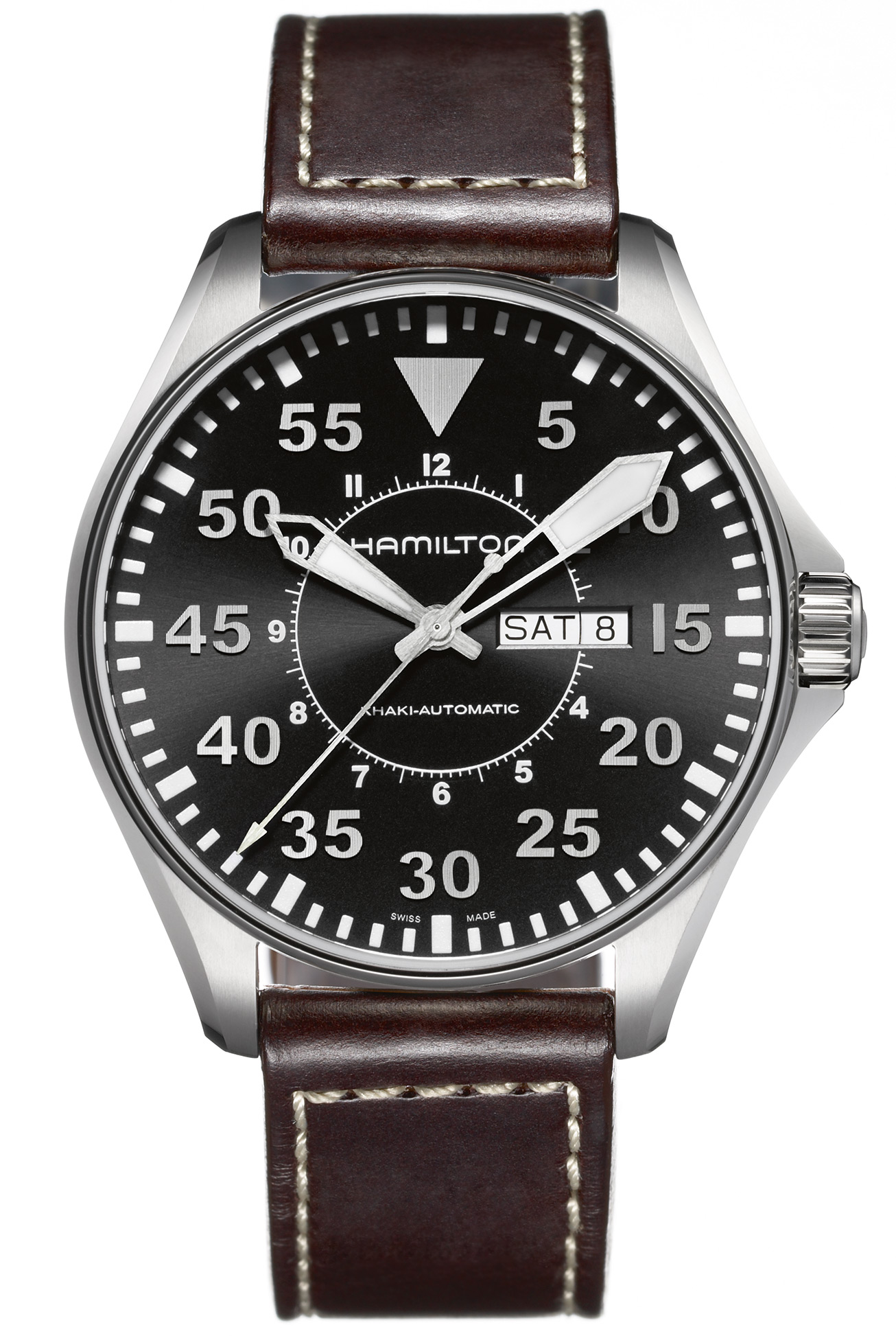 HAMILTON Khaki Aviation Pilot Auto