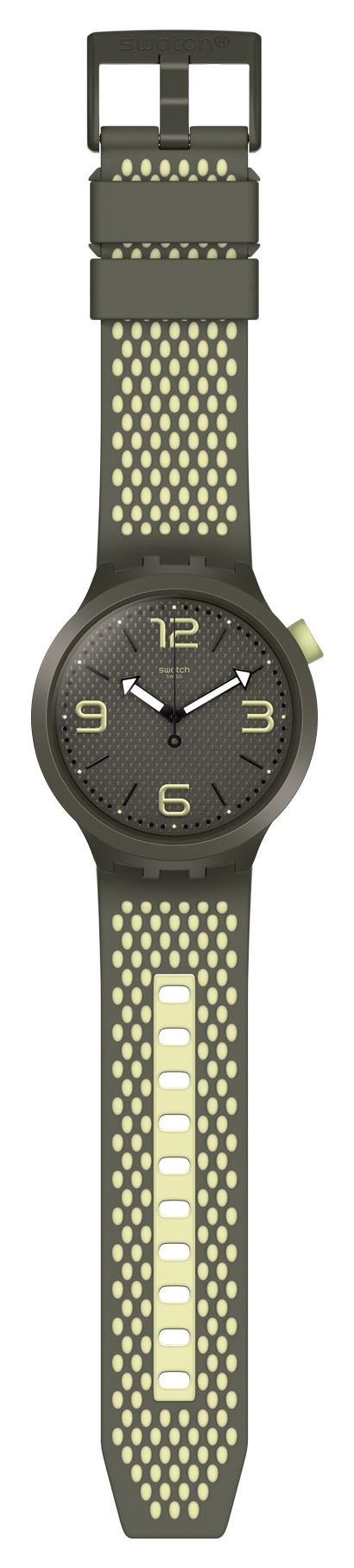 Swatch BBBlanco SO27M102 Unisexuhr Originals Big Bold