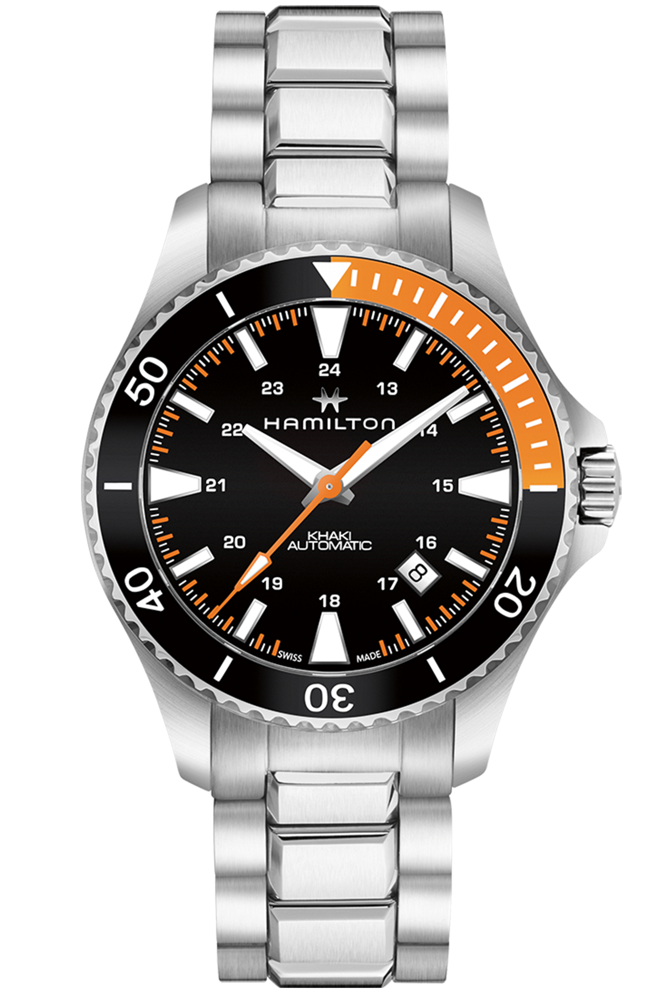 HAMILTON Khaki Navy Scuba Auto Herrenuhr H82305131