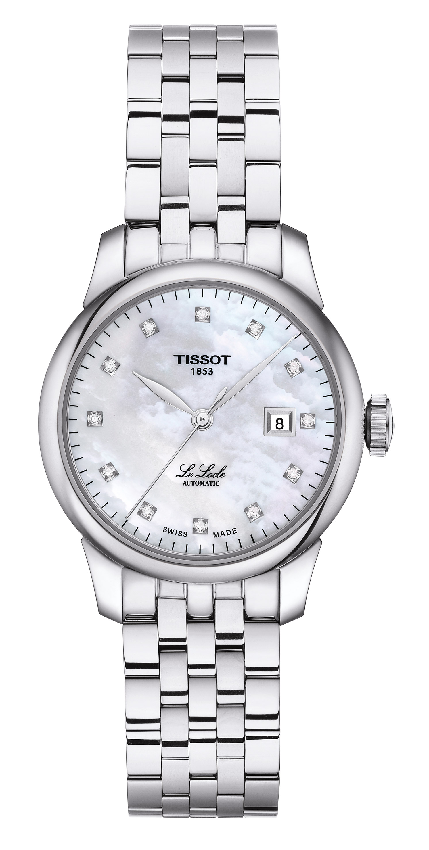 TISSOT Le Locle Automatic Lady Diamonds T006.207.11.116.00 Damenuhr