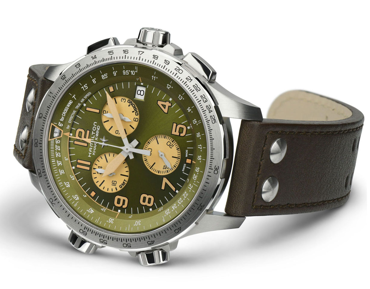 HAMILTON Khaki Aviation X-Wind GMT Chrono