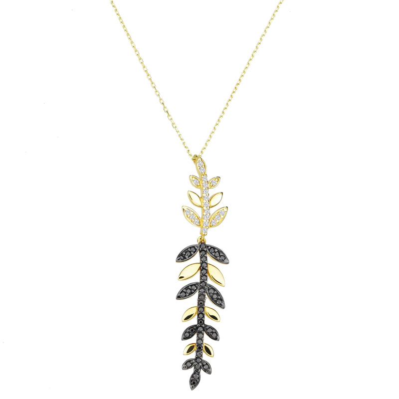 585er Gelbgold Collier Halskette