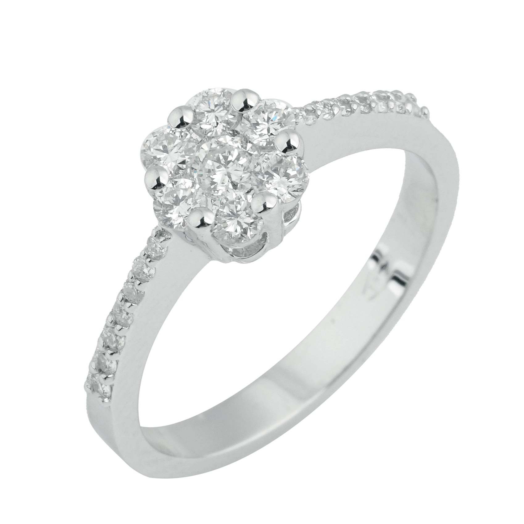 RingXAKGIMtVWGiO7 Brillant Ring 585/- Weißgold EXR4250