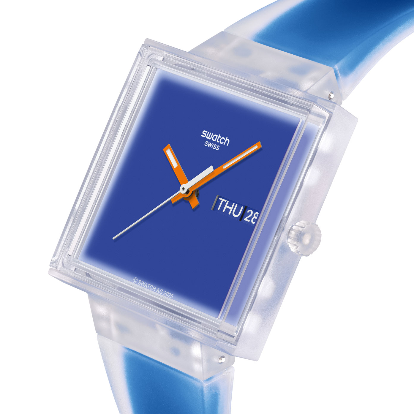 Swatch What If...See Thru Blue? SO38K701