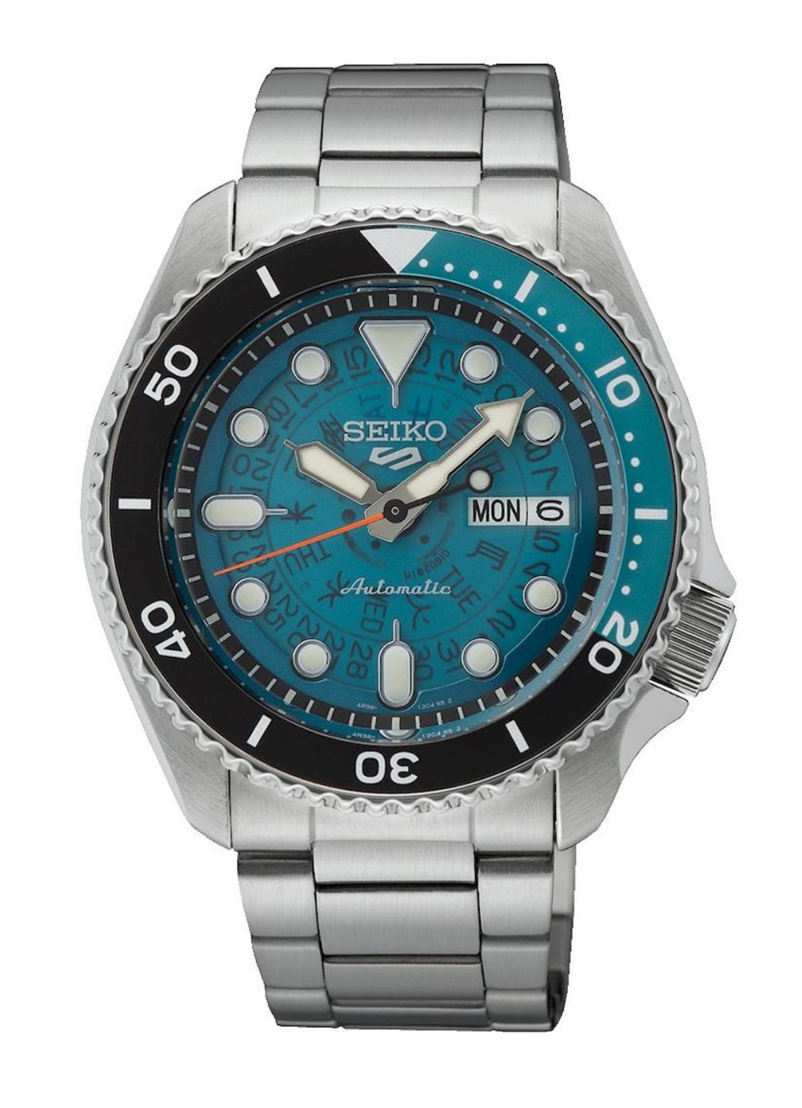 Seiko 5 Sports Skeleton Dial SRPJ45K1 Herrenuhr