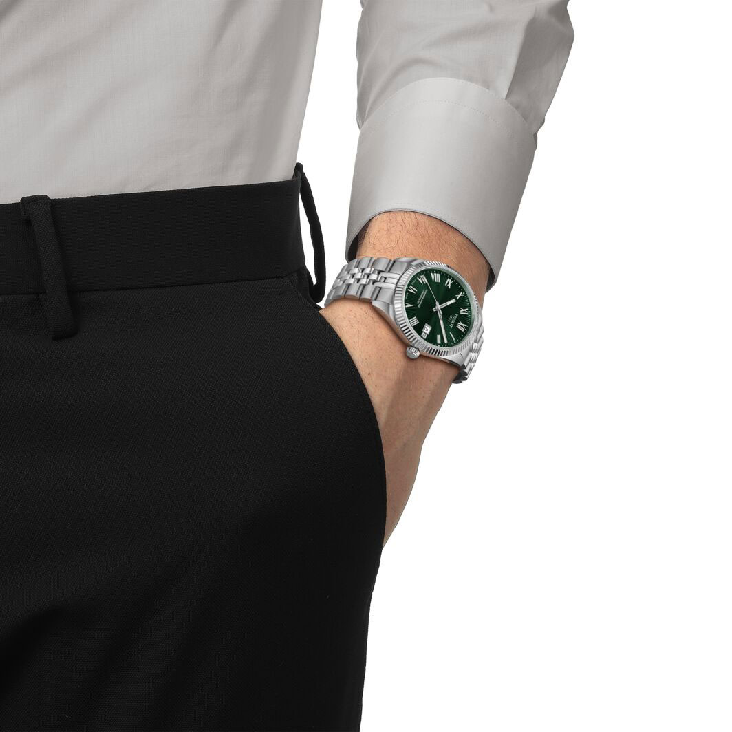 TISSOT Ballade 39mm Powermatic 80 COSC T156.408.11.093.00