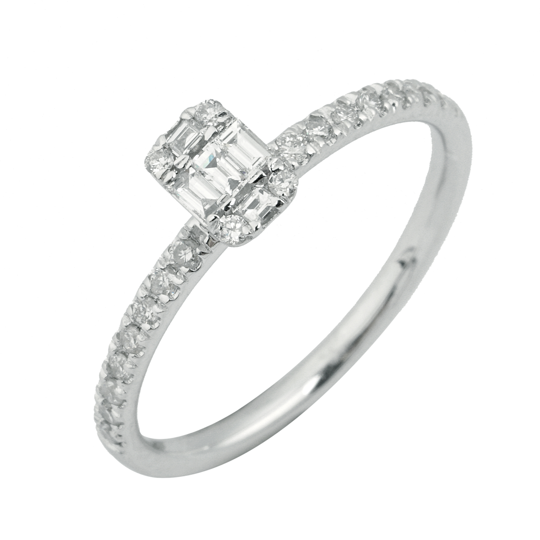 RingZzPziAfjTWGGv Brillant Ring 585/- Weißgold EXR4200