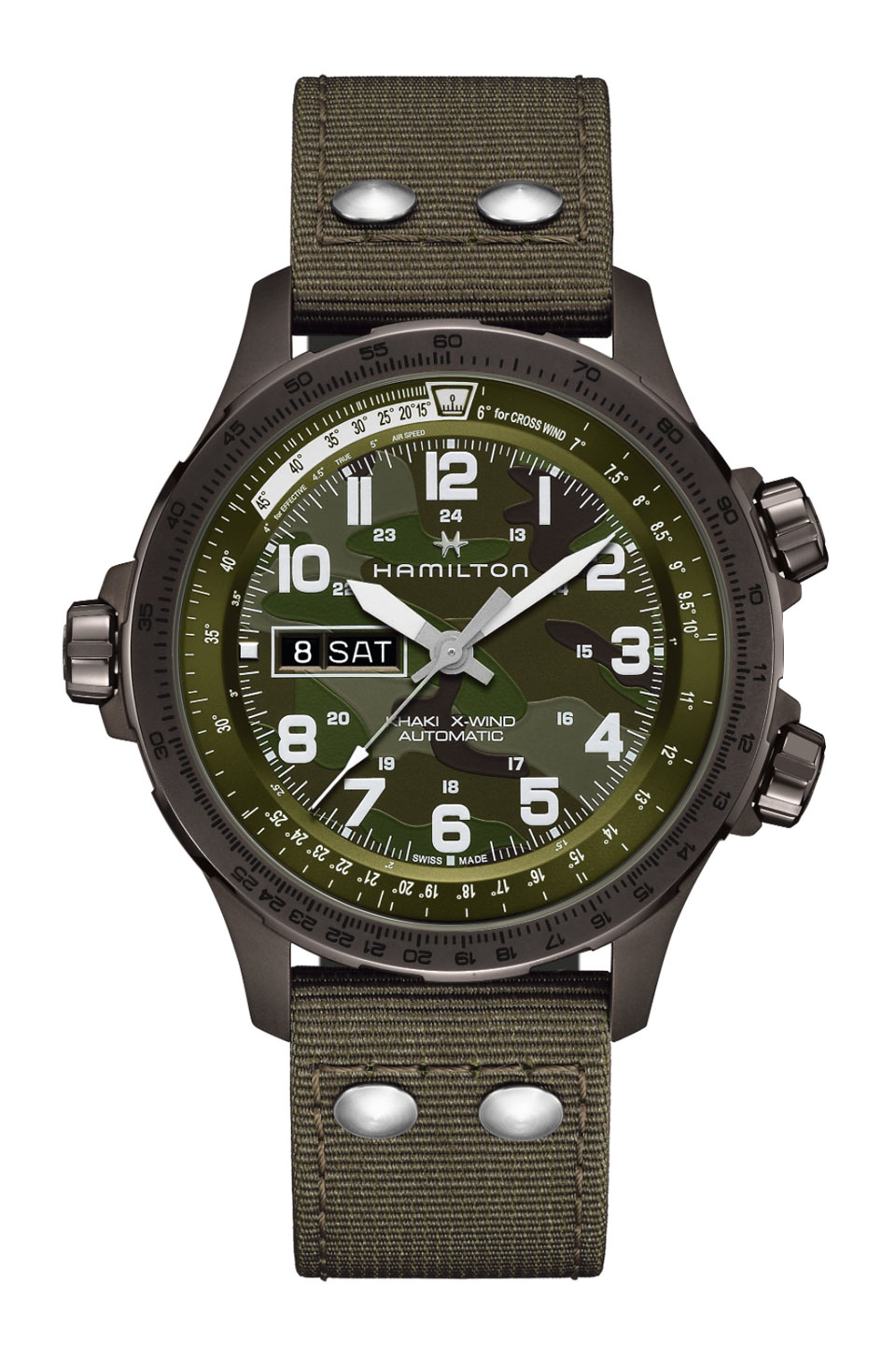 HAMILTON Khaki Aviation X-Wind Auto Chrono H77775960