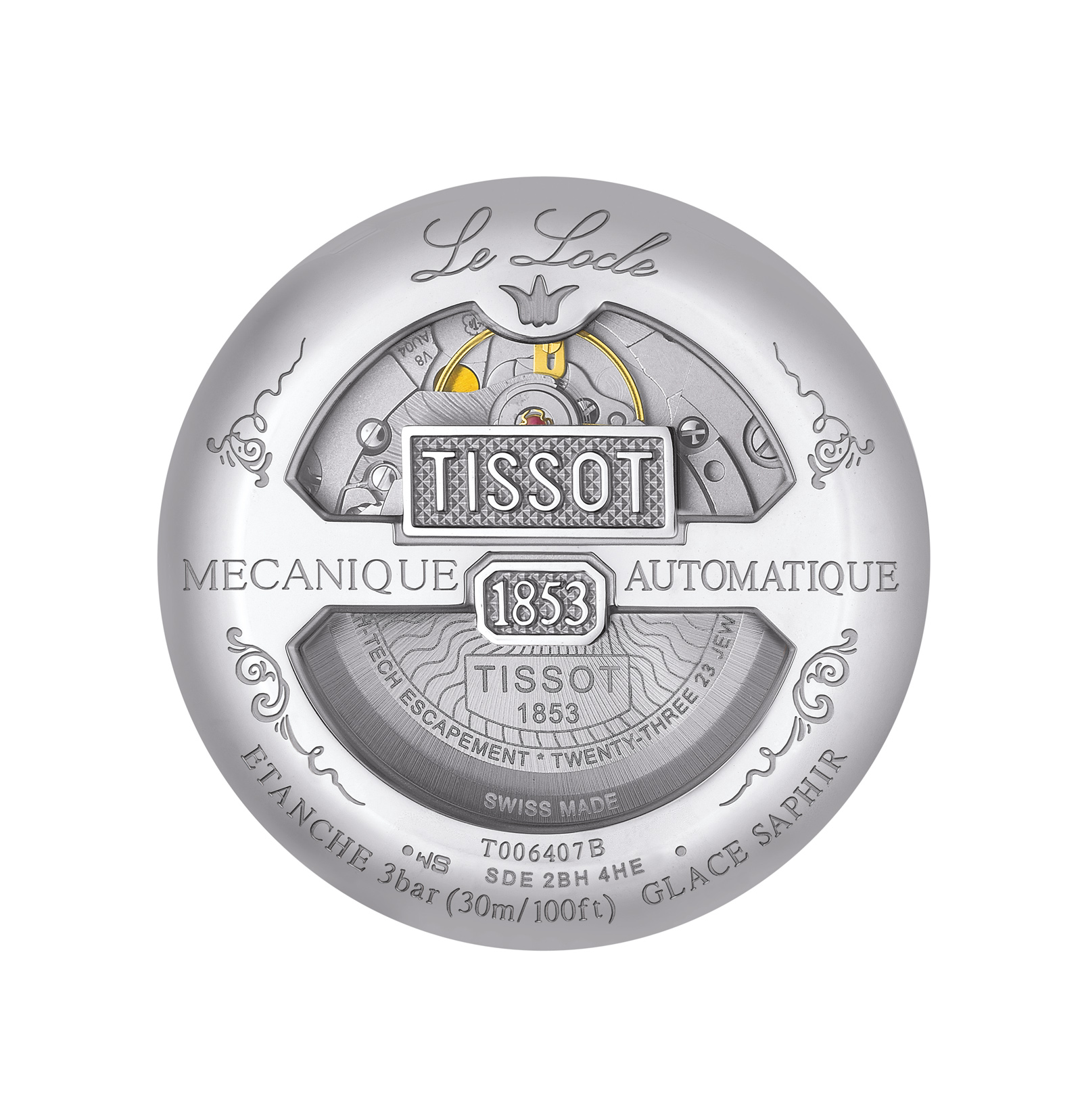 TISSOT Le Locle Powermatic 80 T006.407.16.033.00