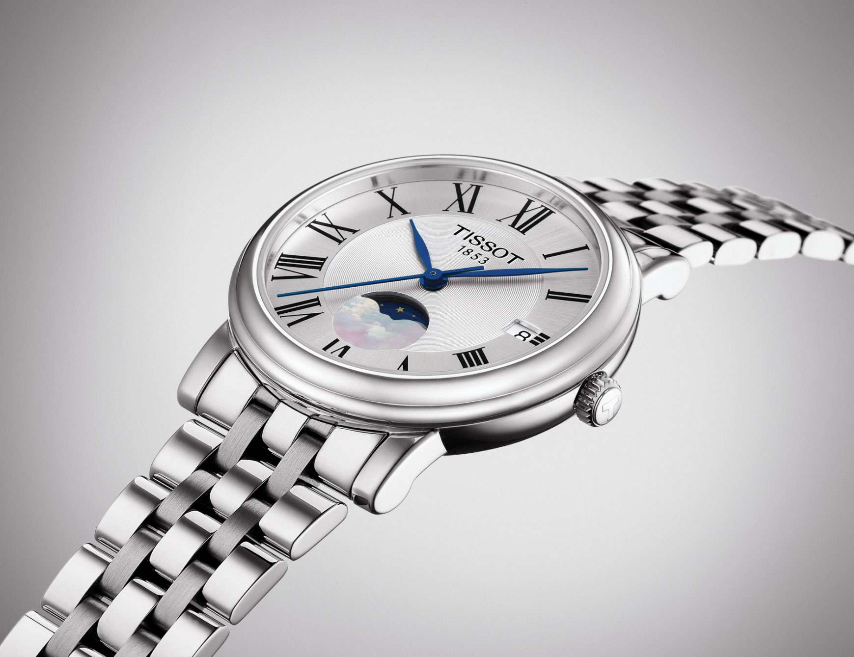 TISSOT Carson Premium GMT Moonphase T122.223.11.033.00