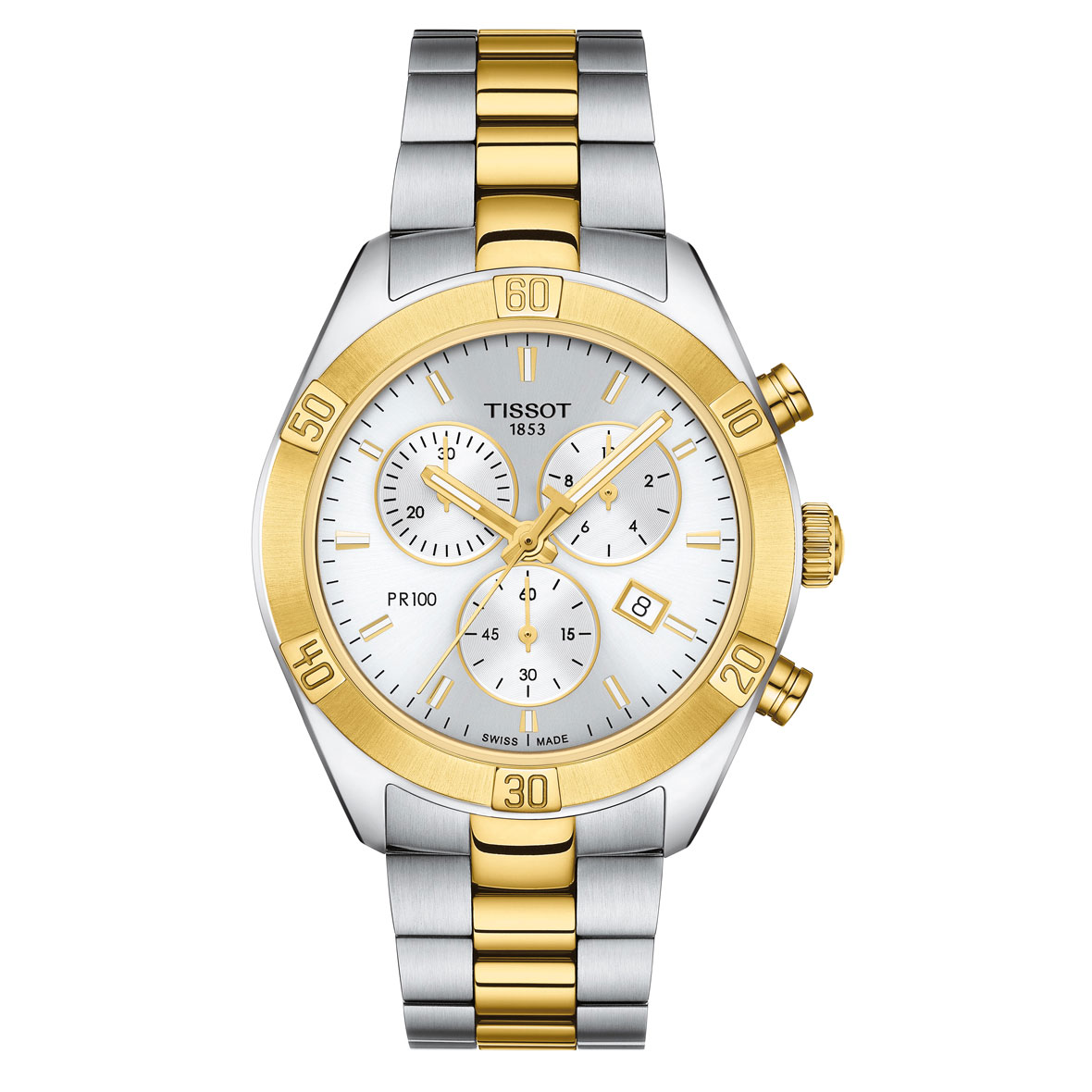 TISSOT PR 100 Sport Chic Chronograph Damenuhr T101.917.22.031.00