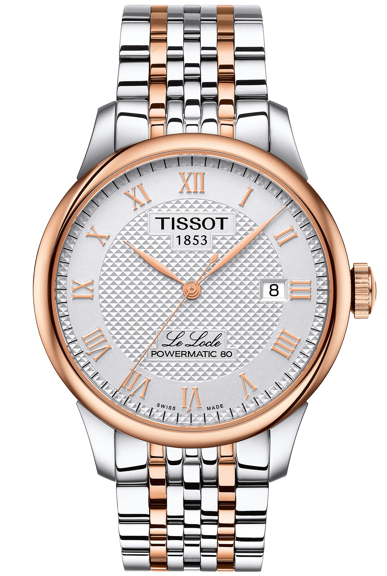 TISSOT Le Locle Powermatic 80 Herrenuhr T006.407.22.033.00