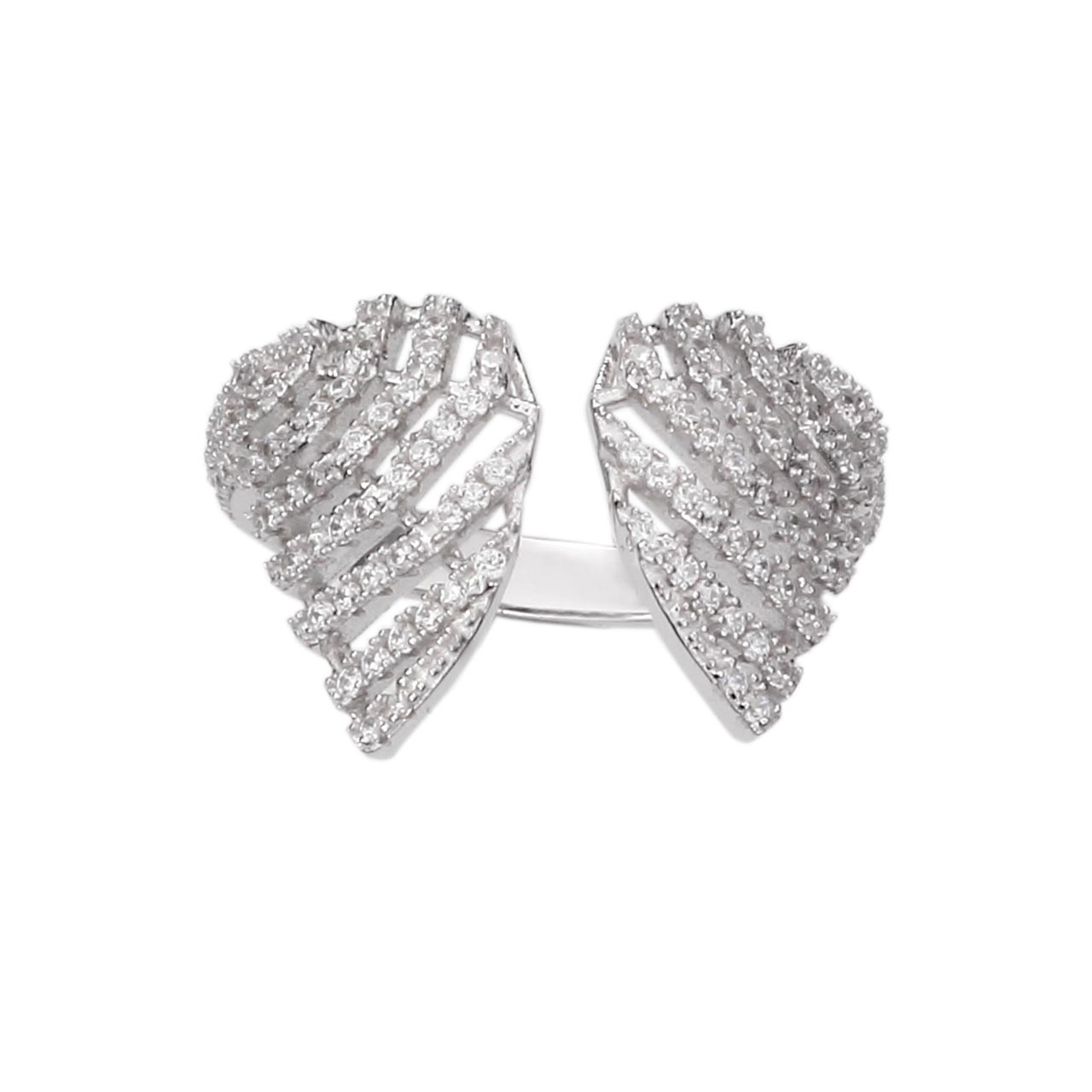Damenring 925er Silber mit Zirkonia