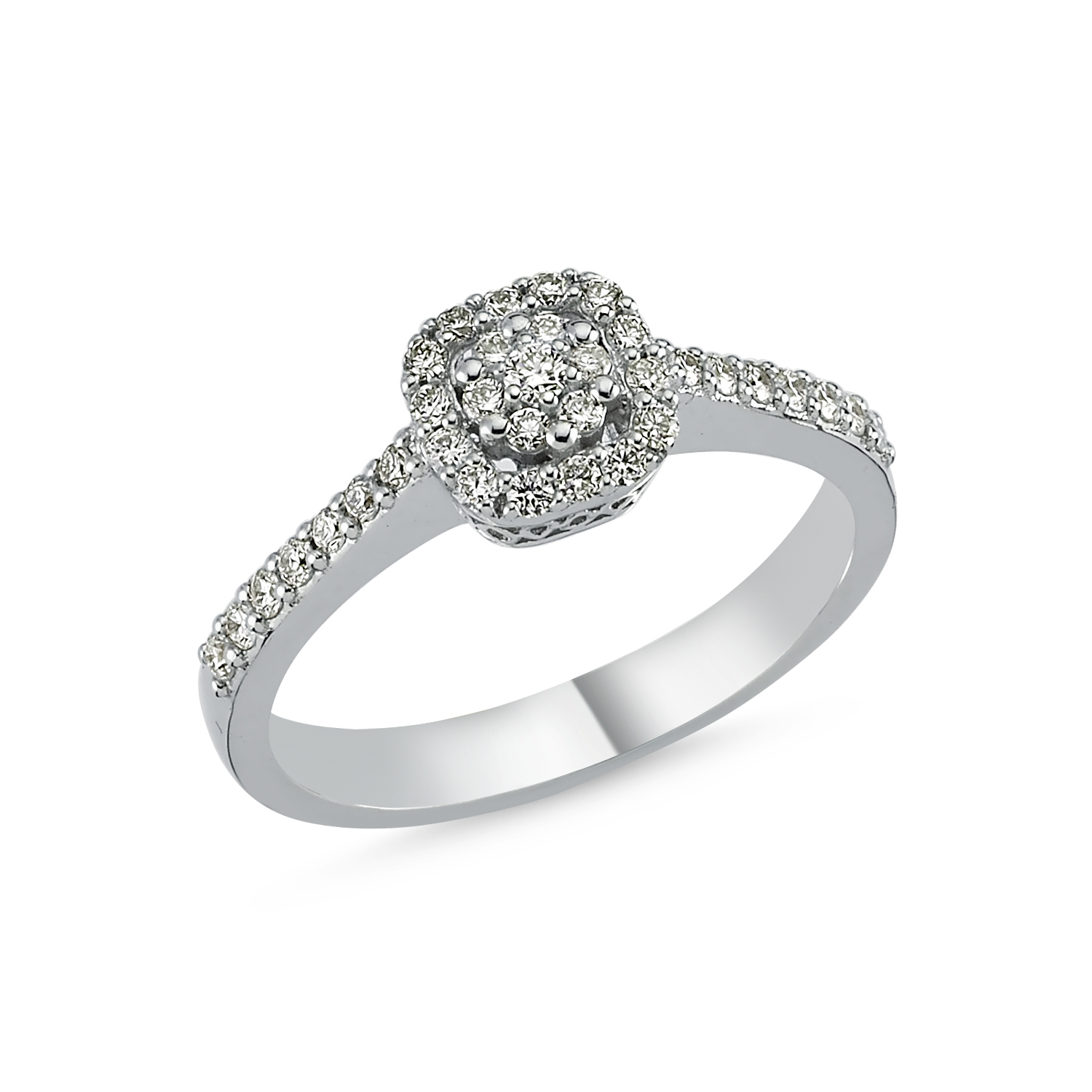 Brillant Ring 585/- Weißgold EXR4264