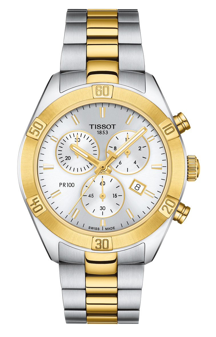 TISSOT PR 100 Sport Chic Chronograph Damenuhr T101.917.22.031.00