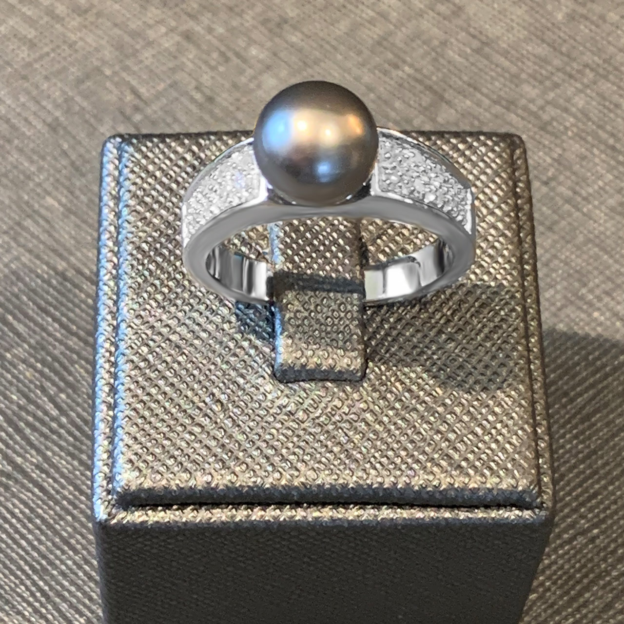 Diamant Taiti Perlen Damen Ring aus 585/- Gold EXPR4007