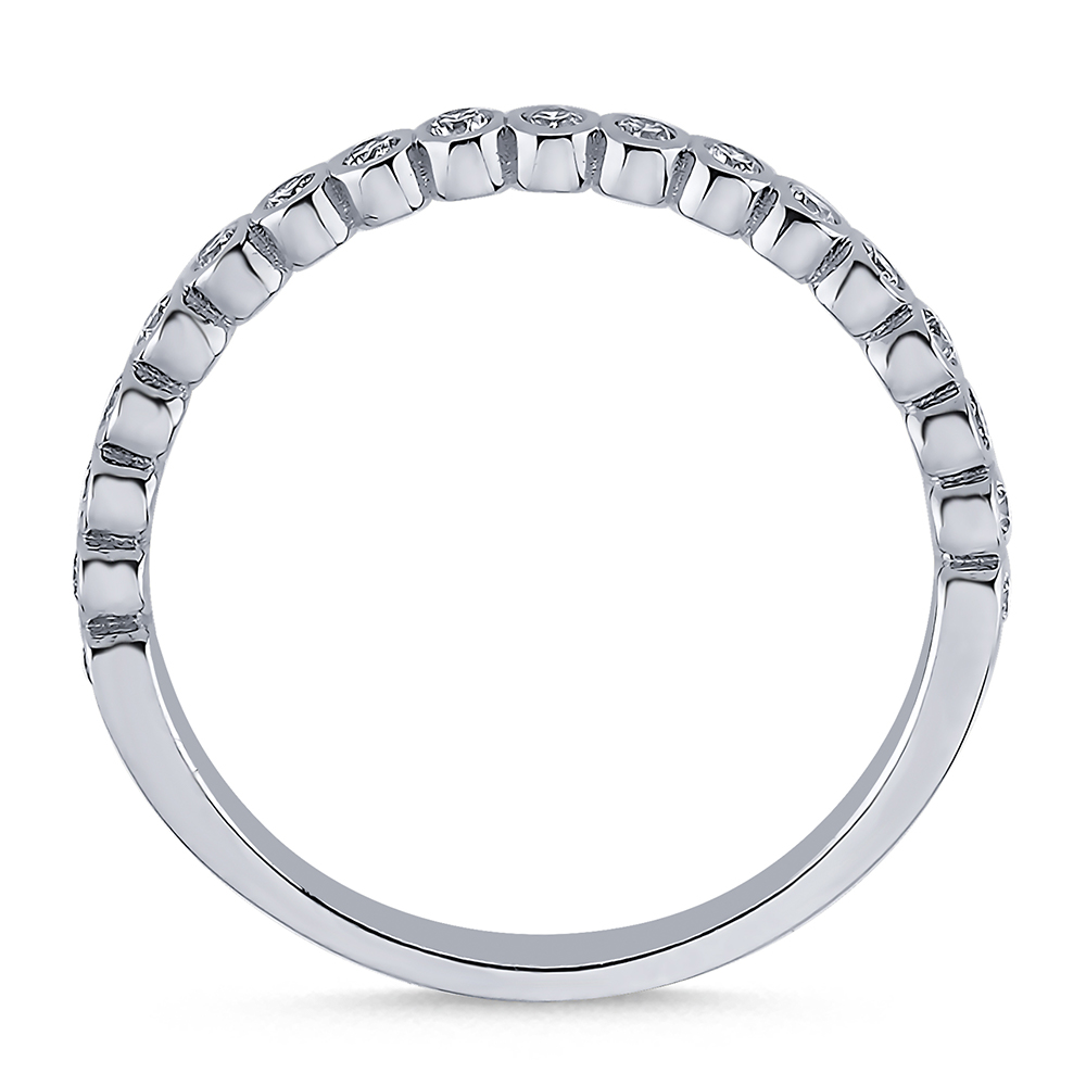 Memoire Eternity Ring 585/- Gold 0,22ct. Brillanten