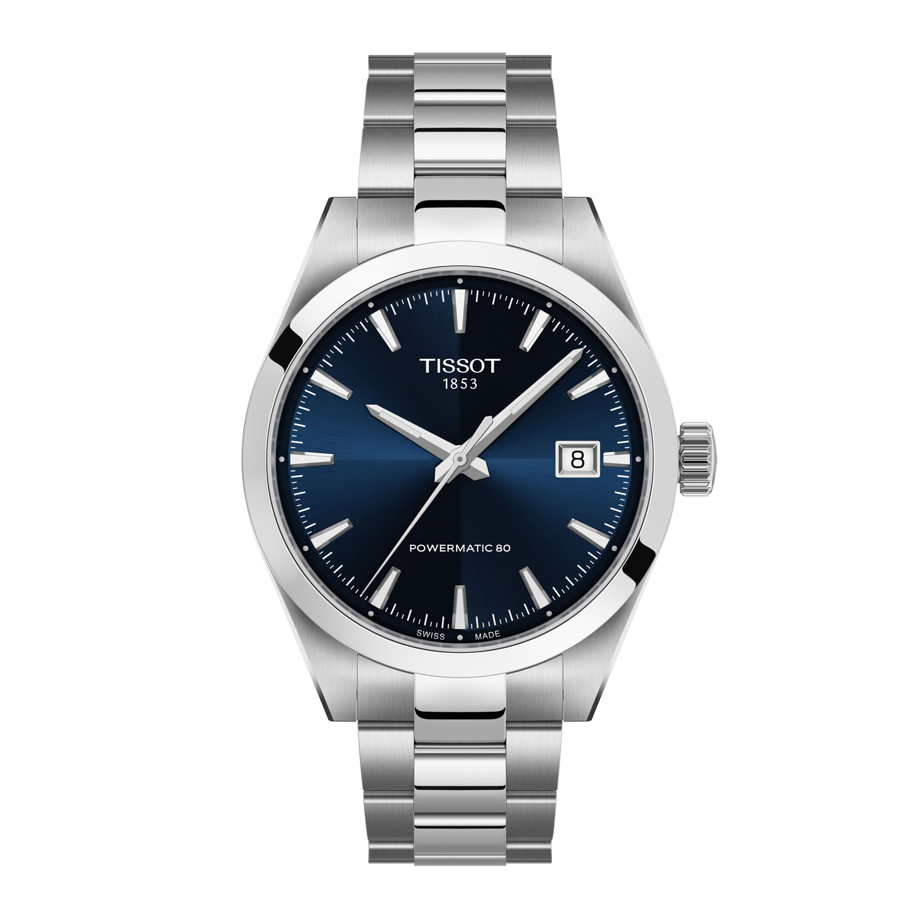 TISSOT Gentleman 38mm Powermatic 80 T165.807.11.041.00
