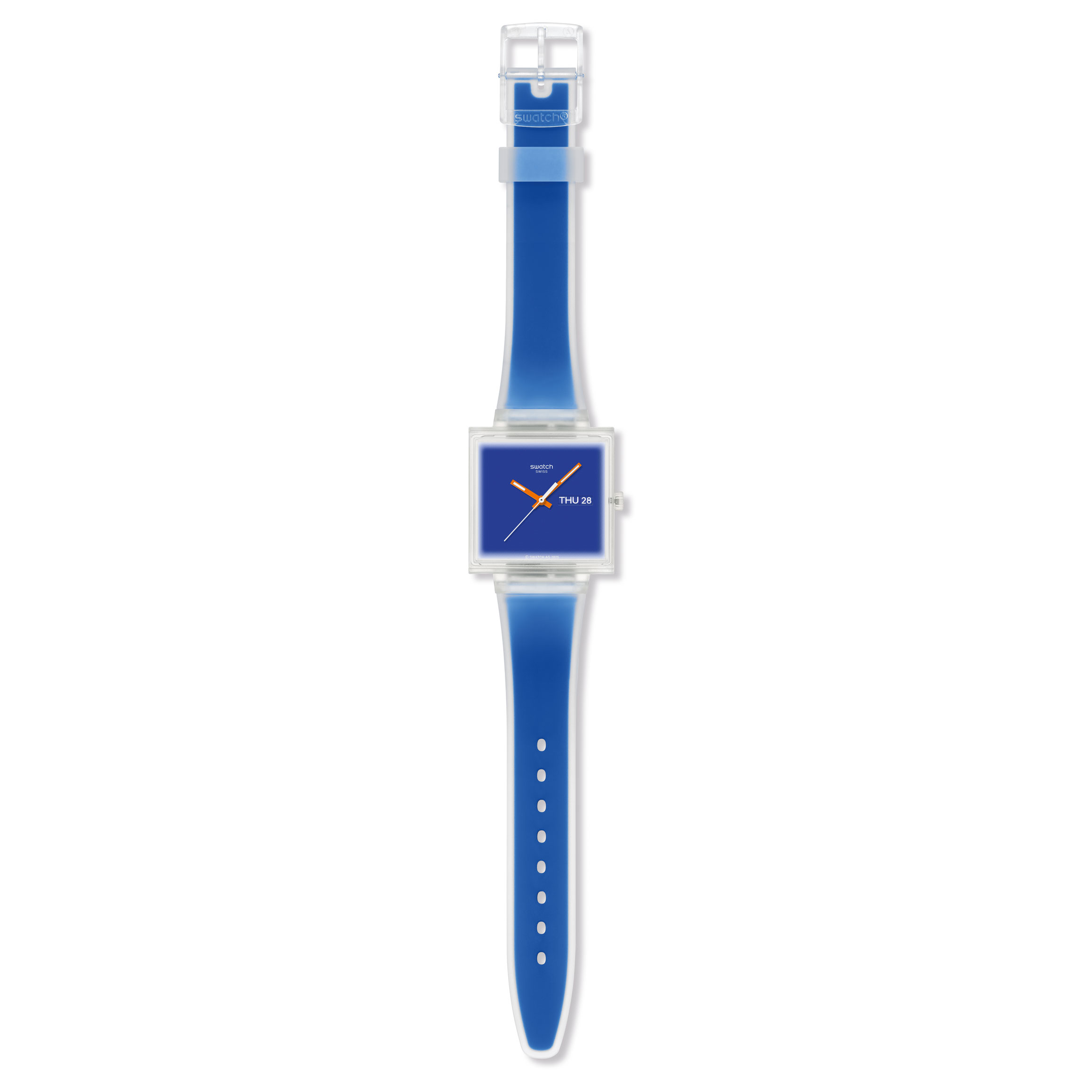 Swatch What If...See Thru Blue? SO38K701