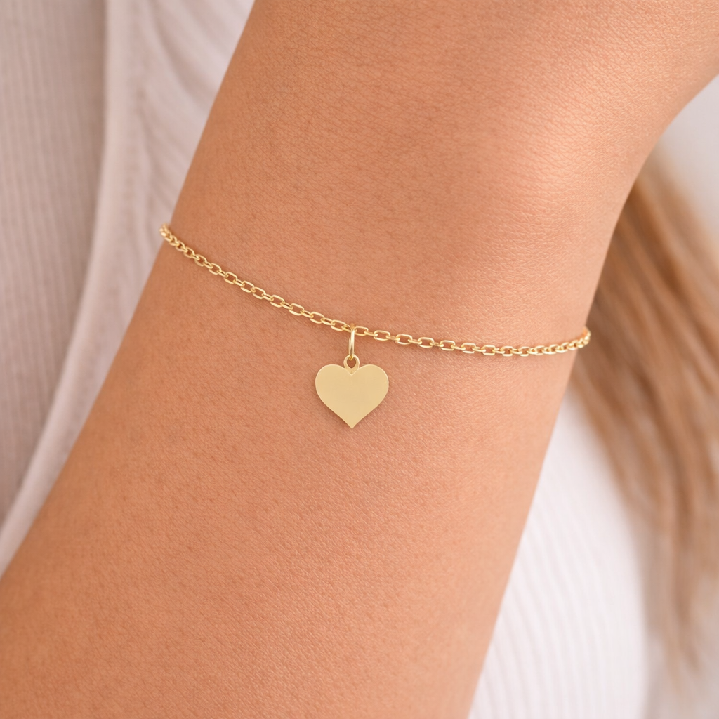 Herz Armband 585 Gold AEA255