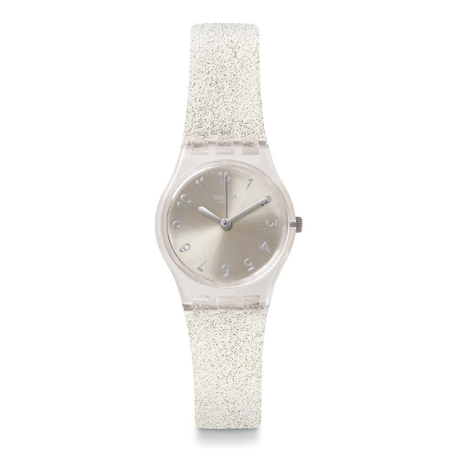 Swatch Silver Glistar Too LK343E