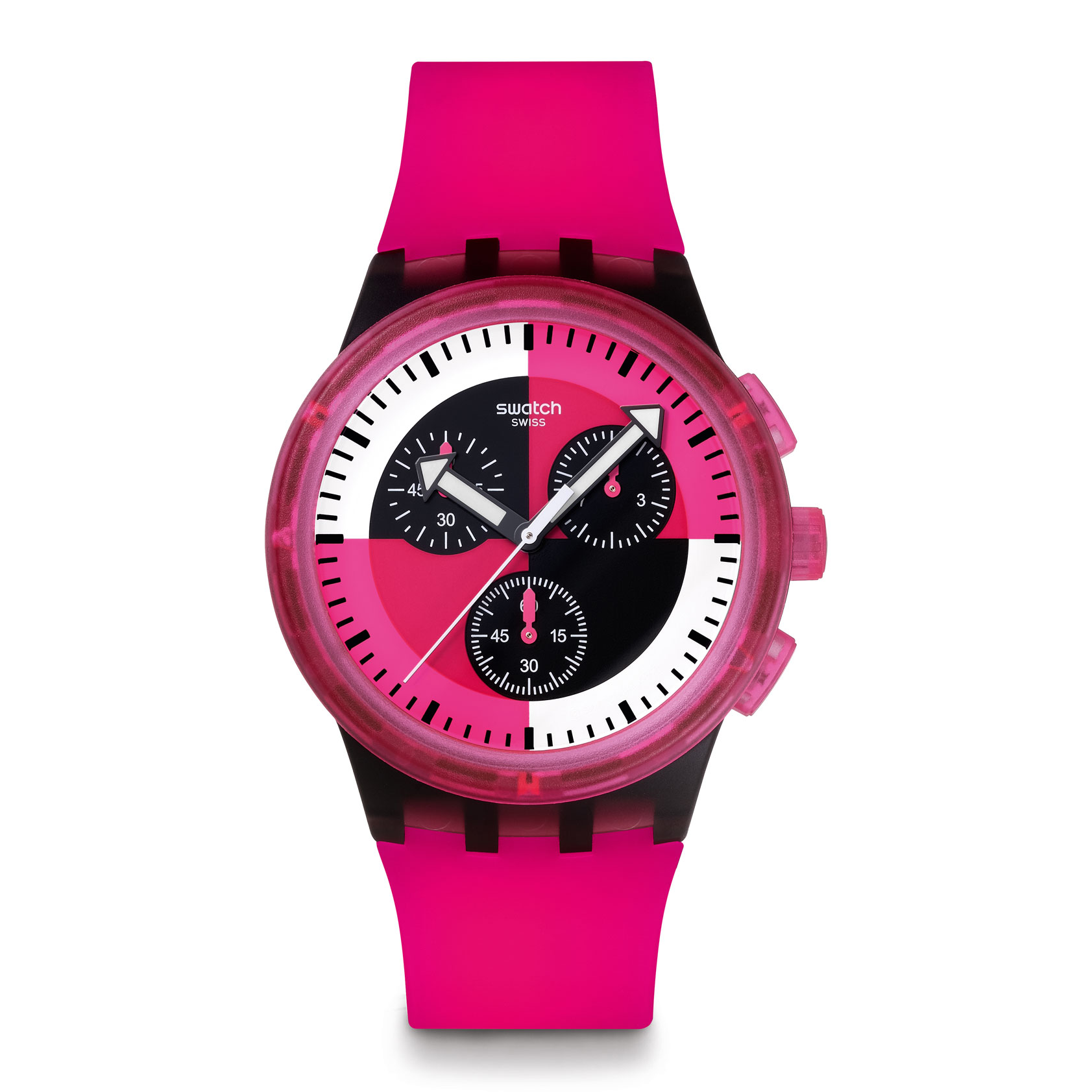 Swatch Fuchsia Lines SUSB110
