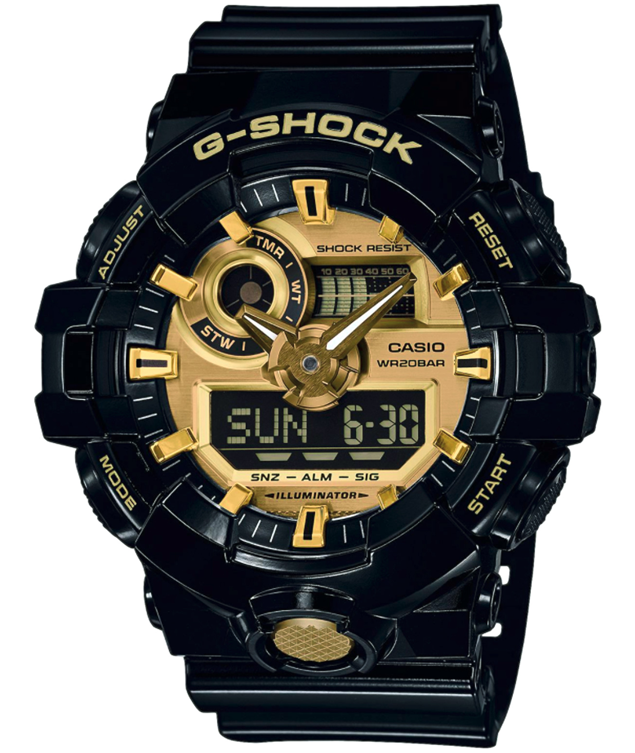 Casio G-Shock Premium Herrenuhr GA-710GB-1AER