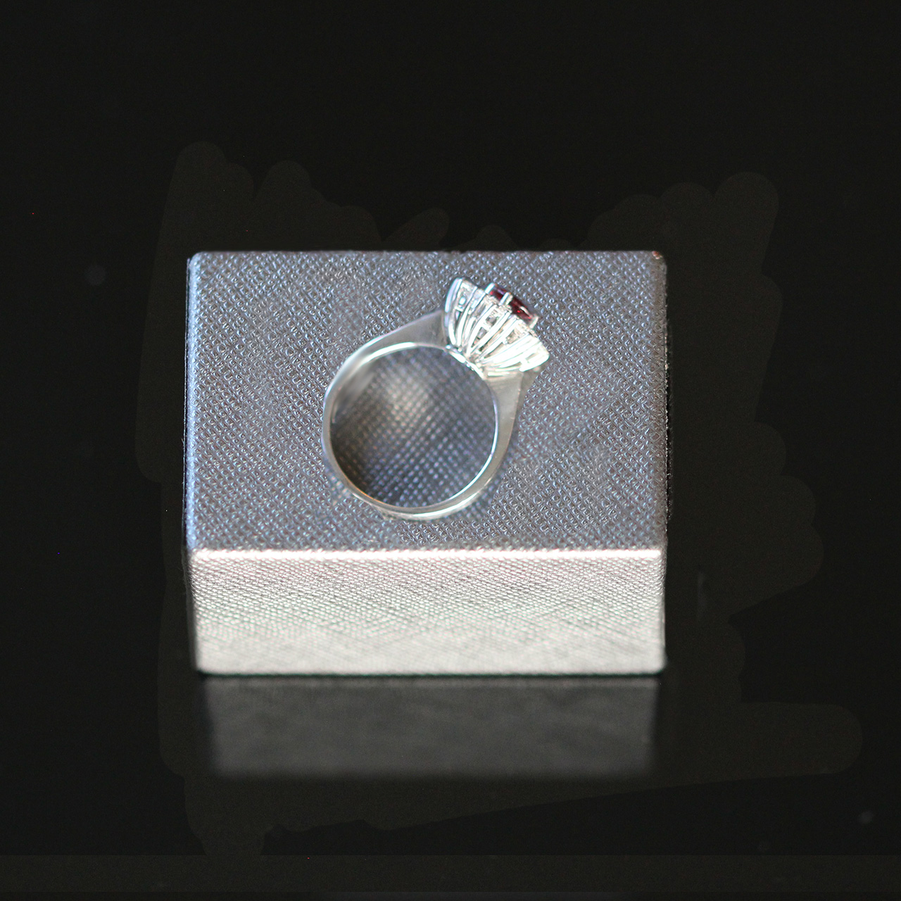 6IpTLa77iXQv0b Eleganter Rubin Brillant Damen Ring aus 585/- Gold EXR4112