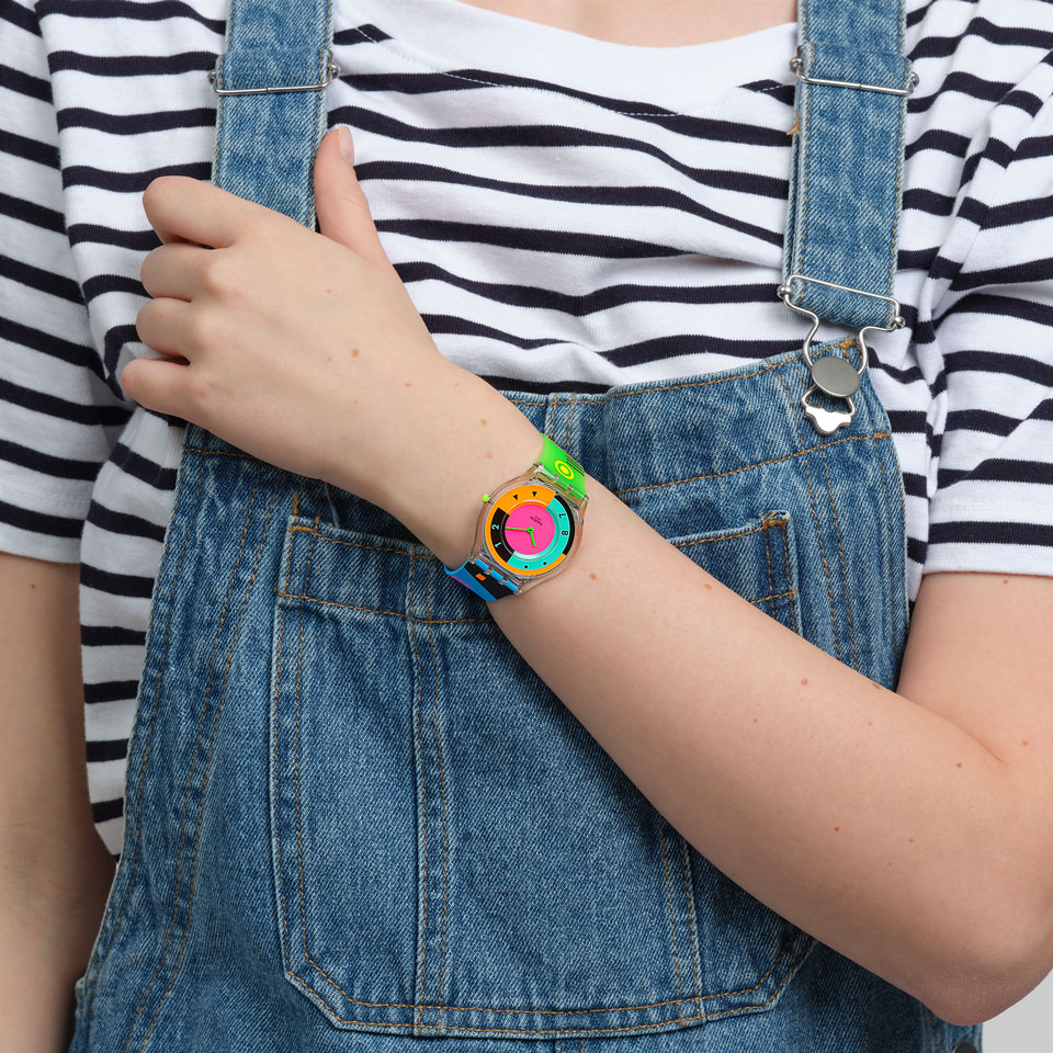 Swatch Neon Hot Racer