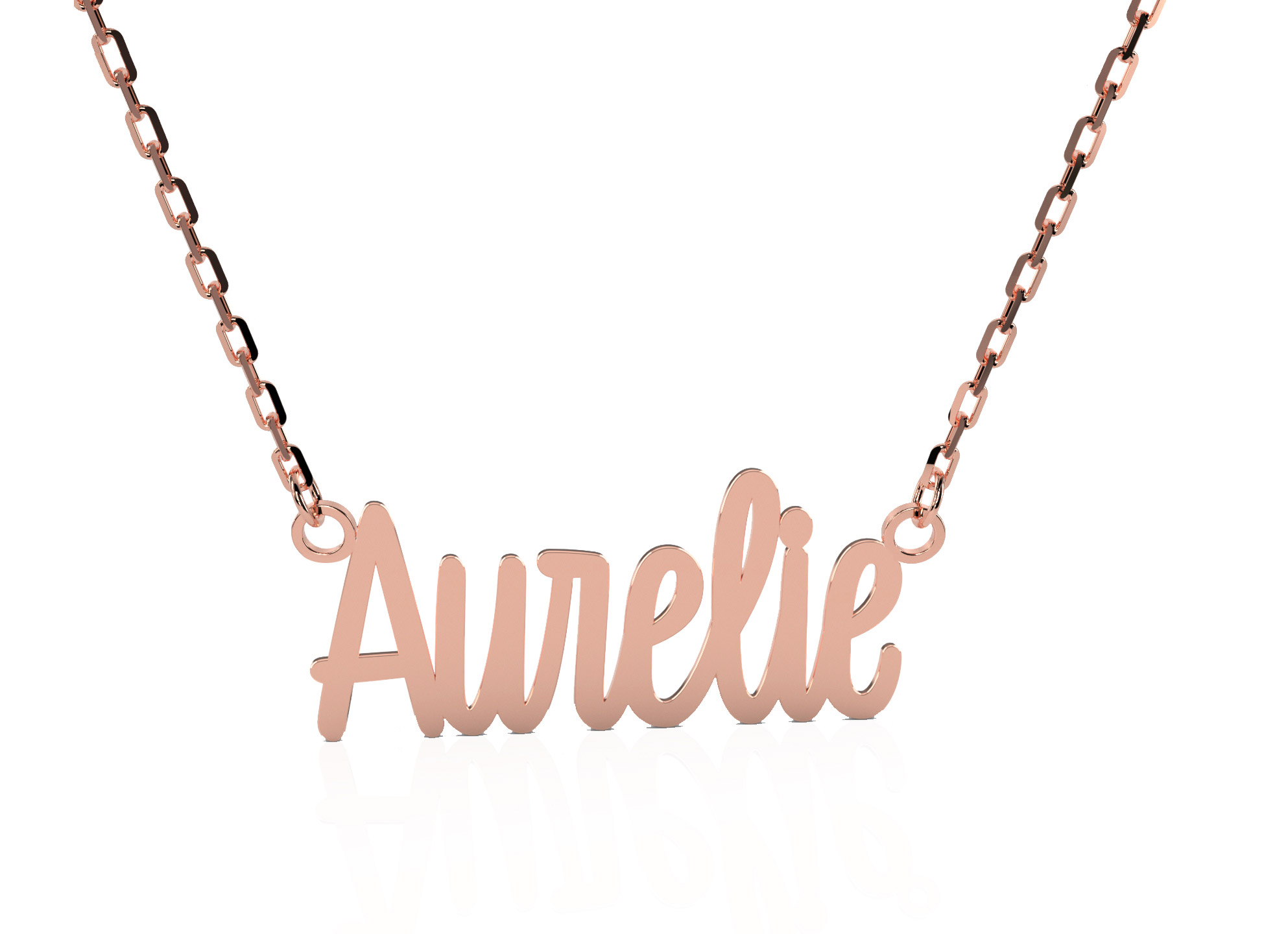 Aurelie Emotions Namenskette Louise 585 Gold AEN106 585/- Gelbgold
