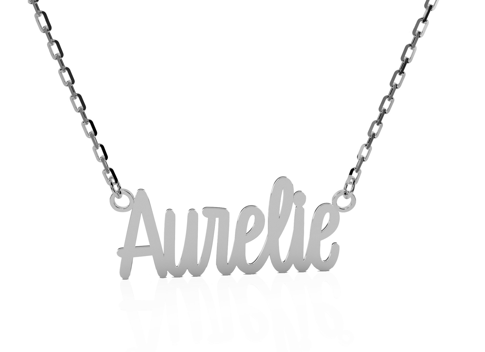 Aurelie Emotions Namenskette Louise 925 Silber AEN106