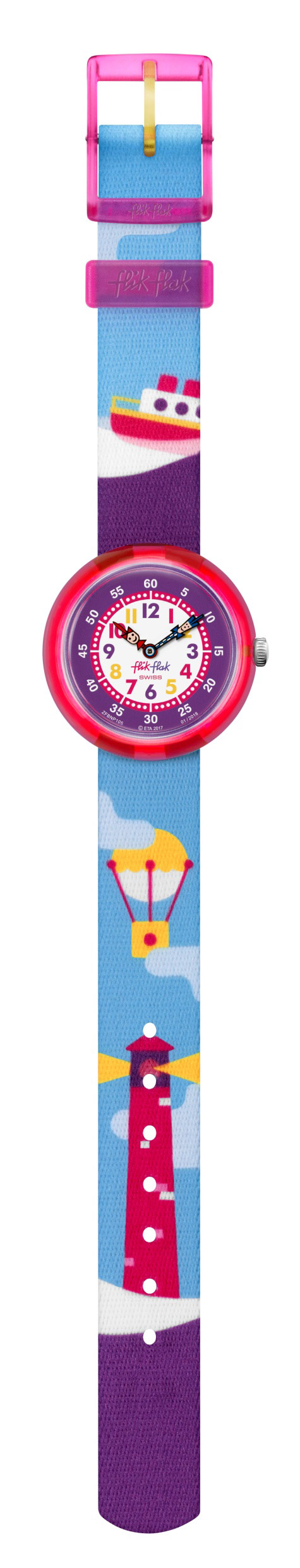 FLIK FLAK Ship Ahoj Kinderuhr FBNP105
