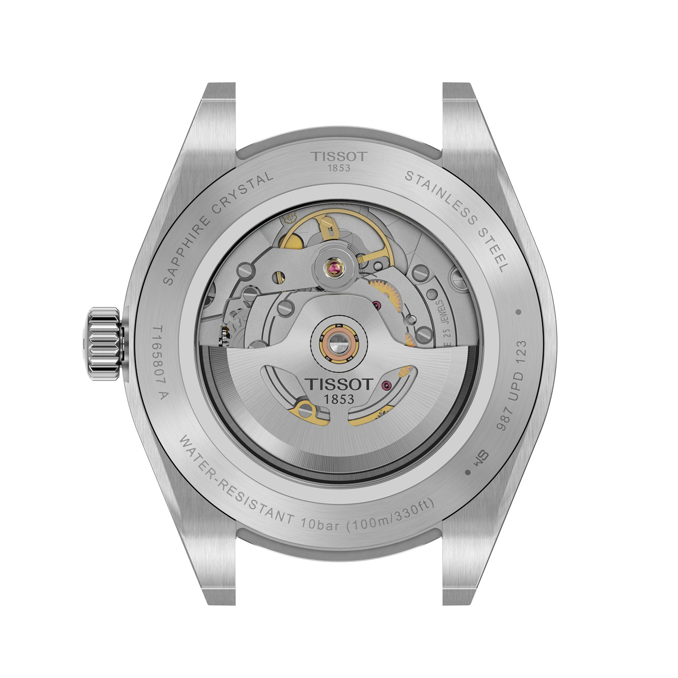 TISSOT Gentleman 38mm Powermatic 80 T165.807.11.031.00