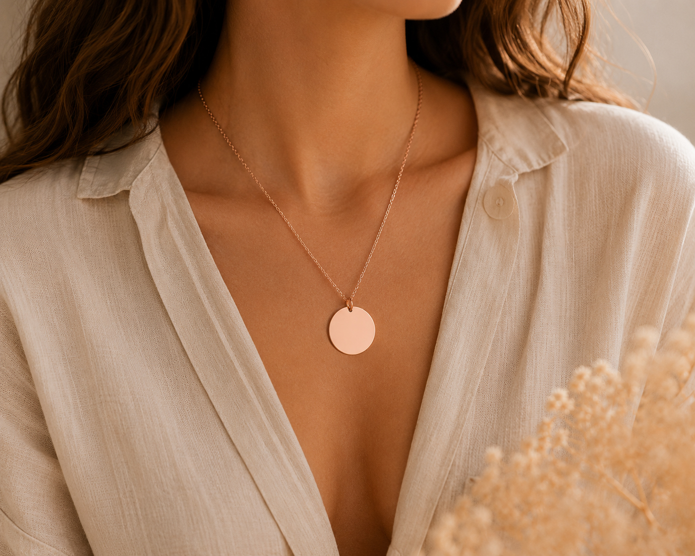Chloé Rosé Gravuranhänger