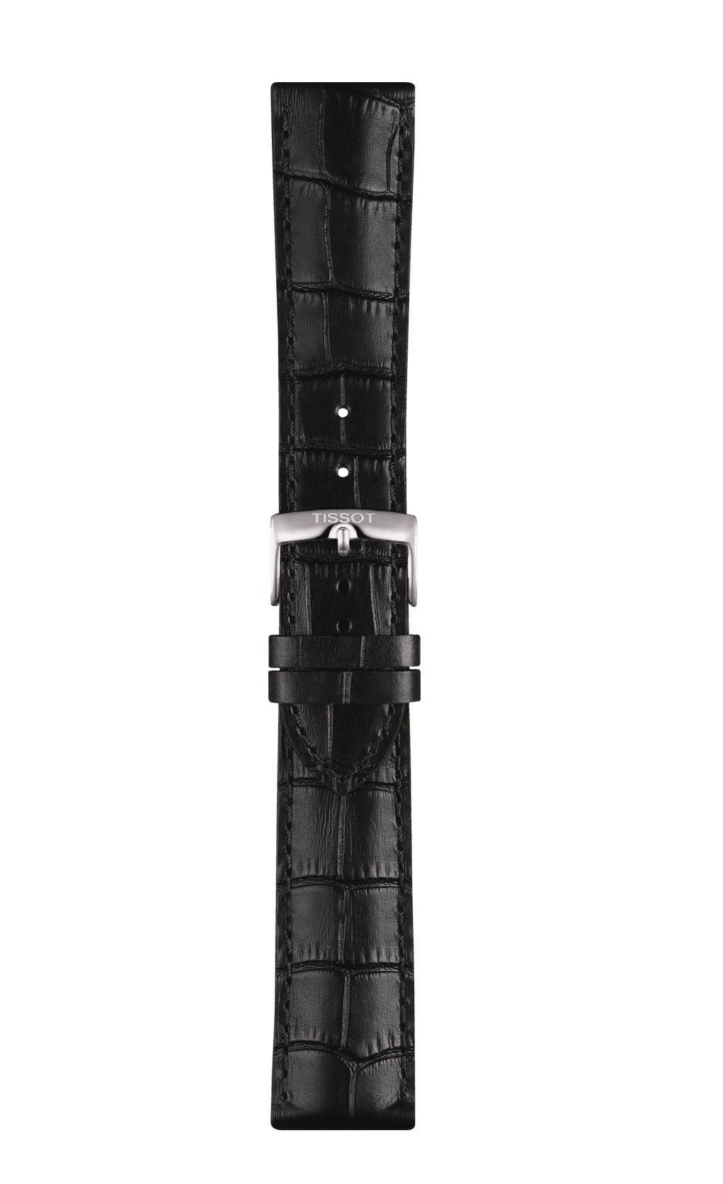 Original Tissot Lederarmband 22mm Schwarz T852.041.653