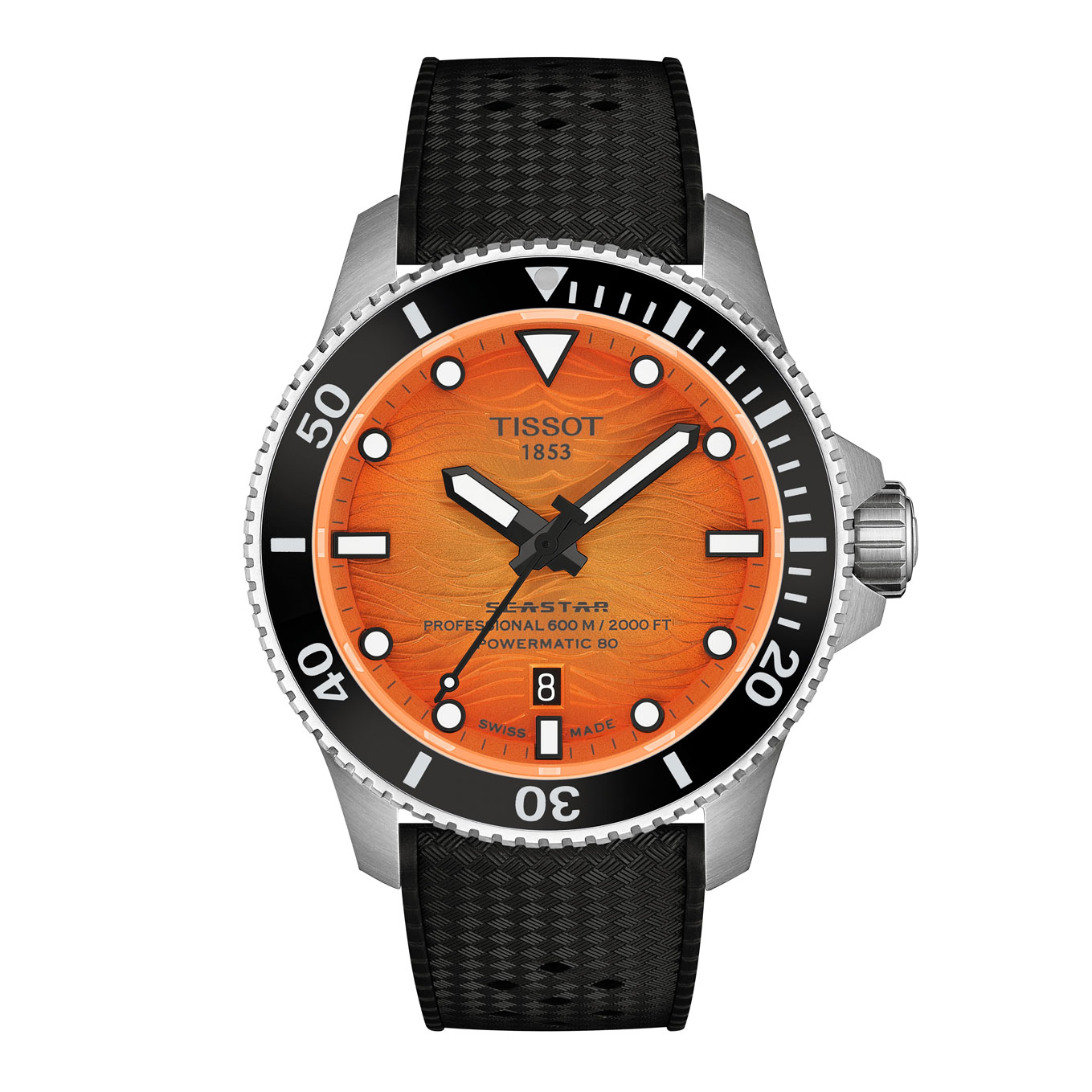 TISSOT Seastar 2000 Professional 44mm Powermatic 80 T120.907.17.281.00