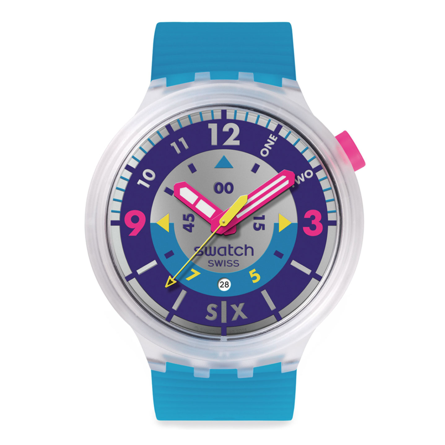 Swatch Neon Hielo SB01K400