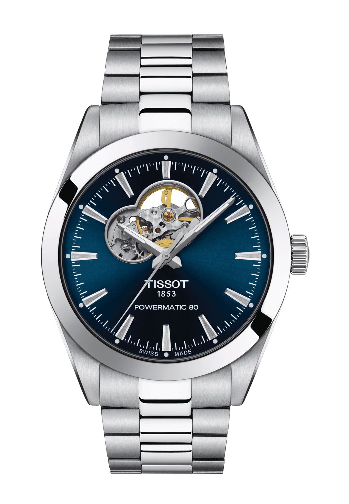 TISSOT Gentleman Powermatic 80 Open Heart