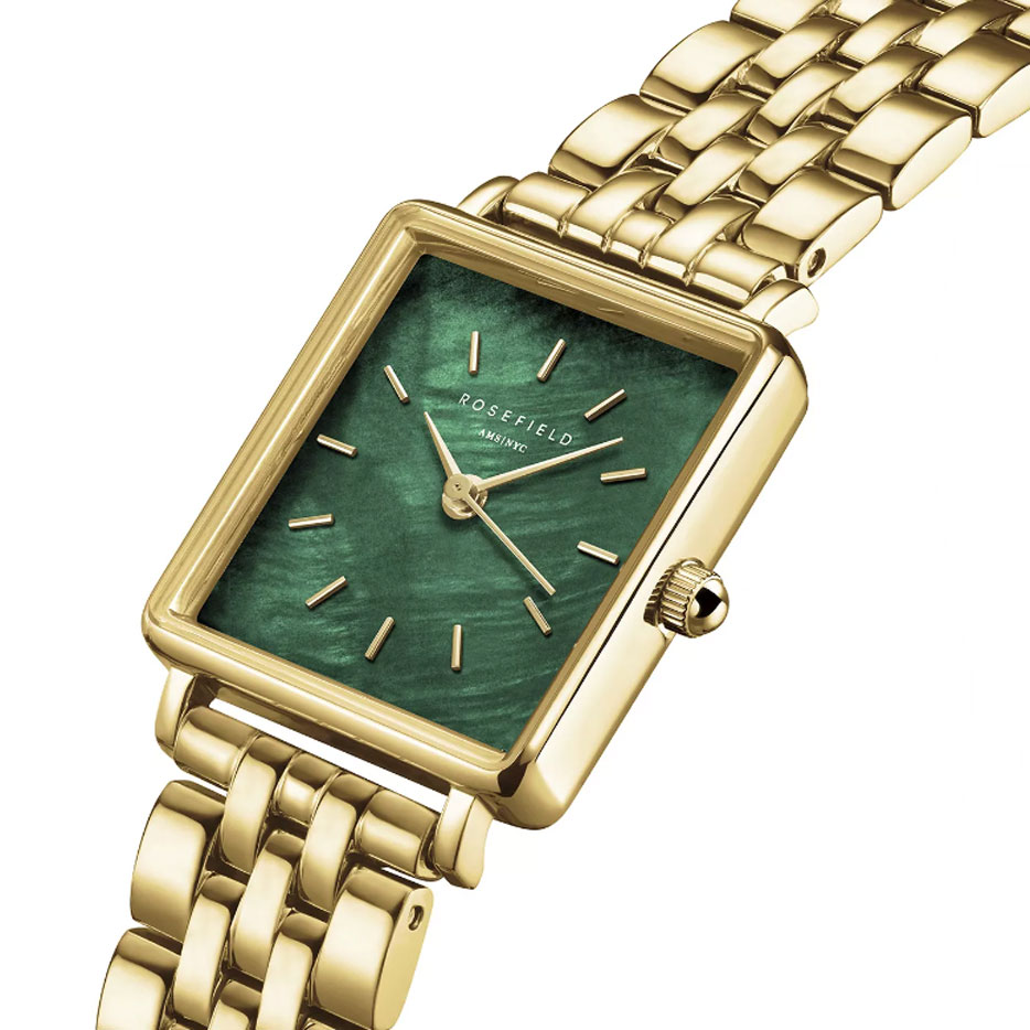 Rosefield Boxy XS Smaragdgrün