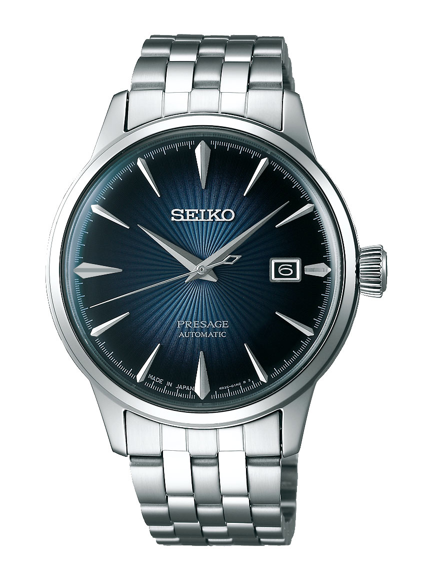 Seiko Presage Automatik Cocktail Blue Moon SRPB41J1 Herrenuhr