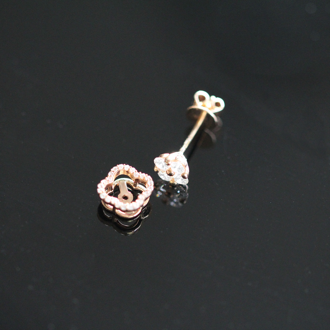 IMG_4216 Brillant Ohrstecker 750/- Roségold EXE4068