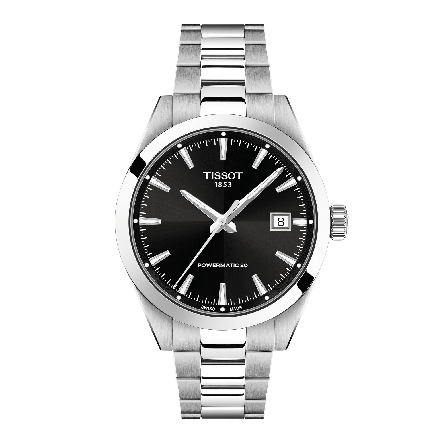 TISSOT Gentleman 38mm Powermatic 80 T165.807.11.051.00