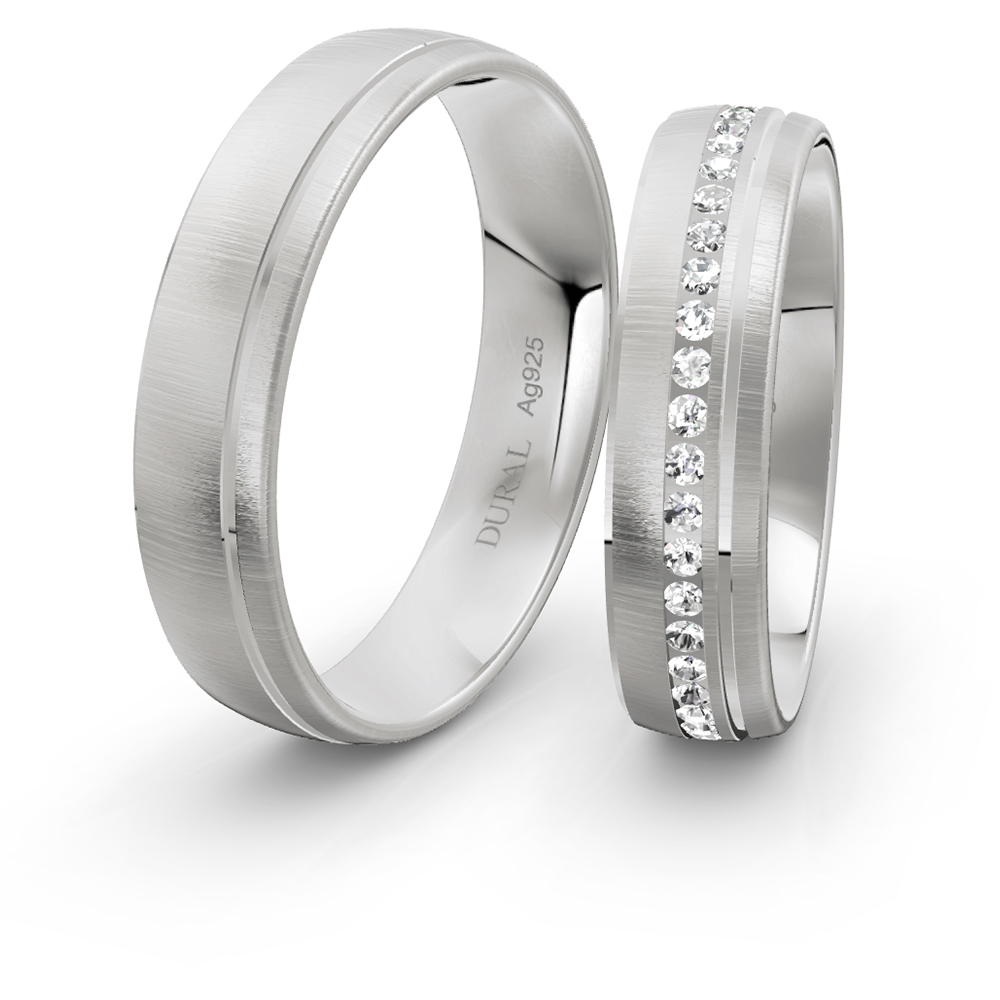 Trauringe 5,0 mm 925 Silber Trauringe 5,0 mm 925 Silber