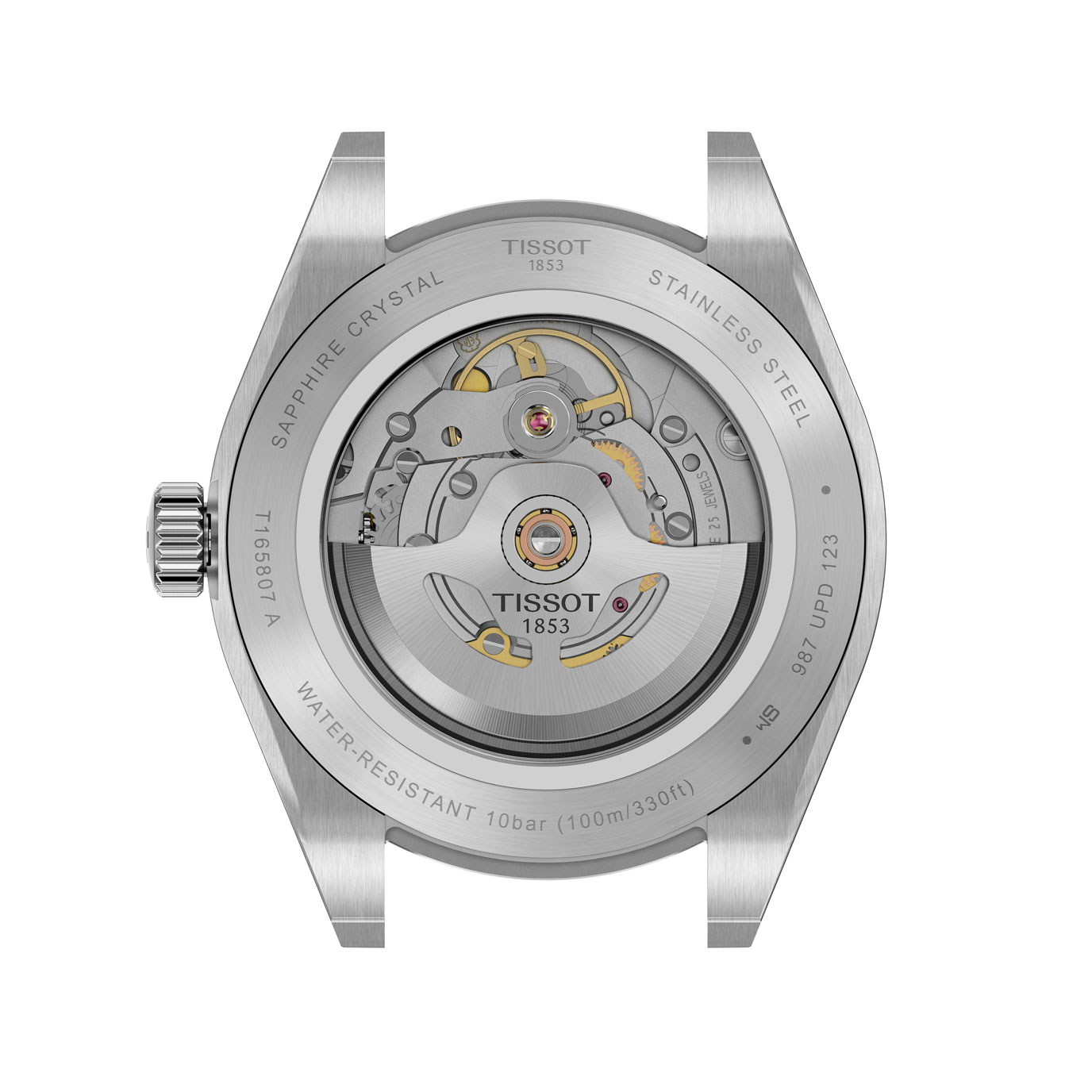 TISSOT Gentleman 38mm Powermatic 80 T165.807.11.041.00