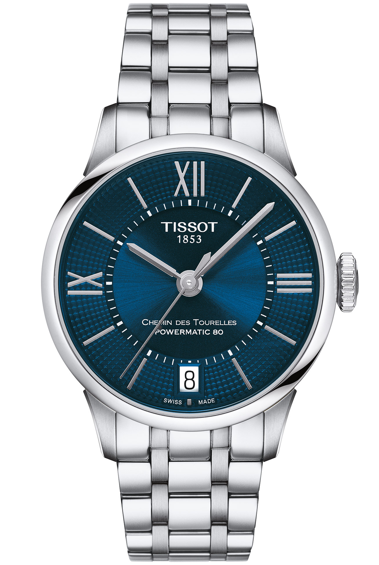 TISSOT Chemin des Tourelles Powermatic 80 Lady Damenuhr T099.207.11.048.00
