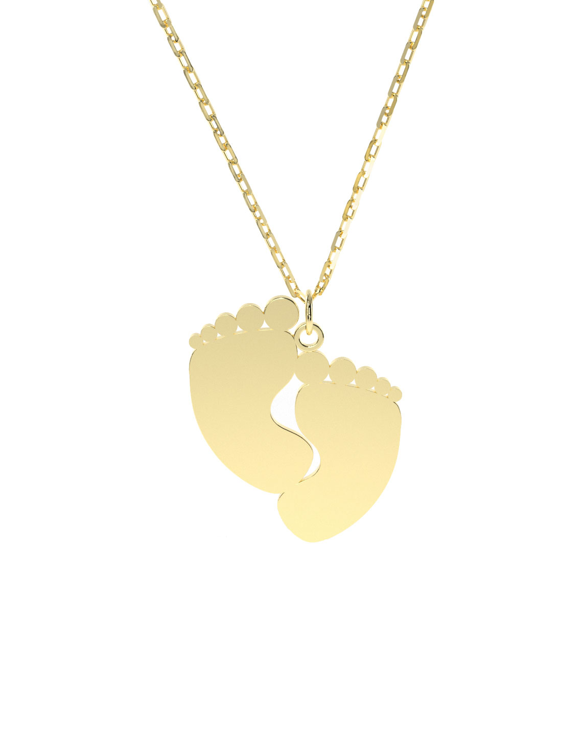 Aurelie Emotions Baby Füße Anhänger 585 Gold AEAN203